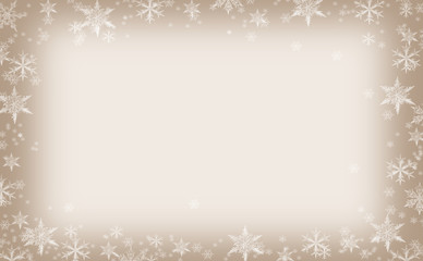 Winter background , snow, snowflakes