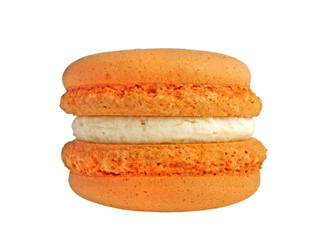 Macaroon isolated on white background