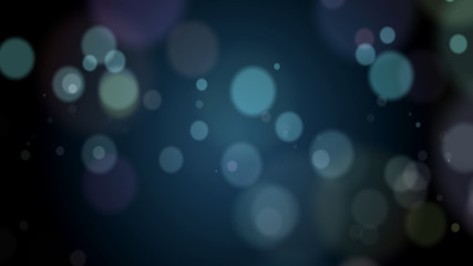 Abstract circular bokeh background