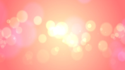 Abstract circular bokeh background