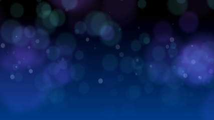 Abstract circular bokeh background