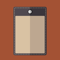 Purple vintage badge