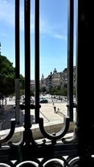 Blick auf den Rathausplatz