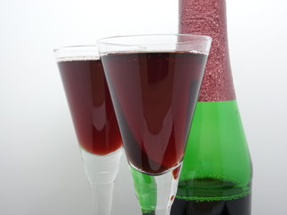 Champagne holidays background