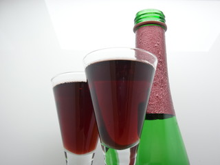 Champagne holidays background