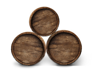 background of barrel
