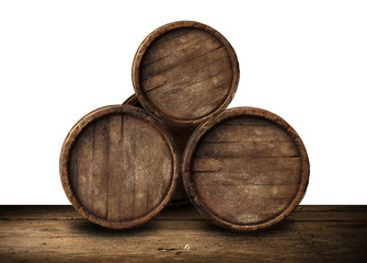 background of barrel