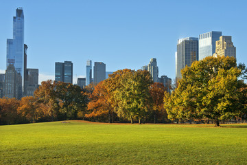 Autumn in Central Park, New York