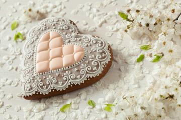 Gingerbread heart