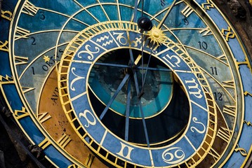 Prague Astronomical Clock (Orloj) in the Old Town of Prague