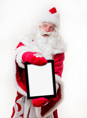 Santa Claus with black frame