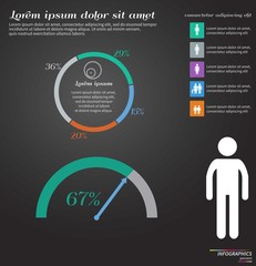 Vector Template for cycle diagram, graph, presentation and round chart