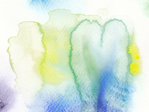 multi-color watercolor textures background