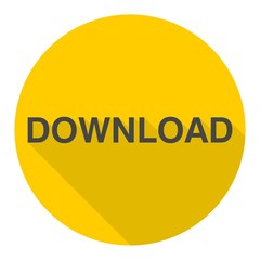 Download icon with long shadow