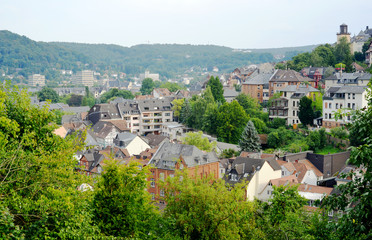 Fototapeta na wymiar Blick auf Marburg