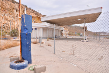 Abandoned Gas Station along the Route 66