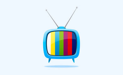 Old Tv Vector Design