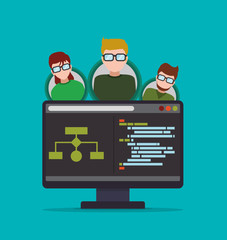 Web developer design 