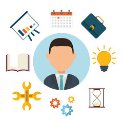 Business management graphic