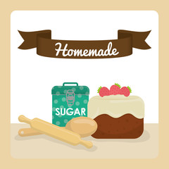 Homemade dessert graphic 