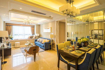 interior of diningroom