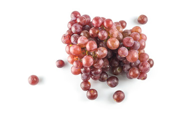 grapes isolate with white background