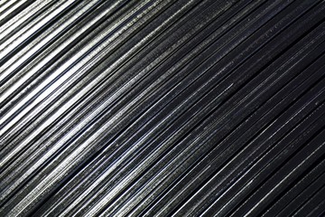 Obraz premium oblique metal line
