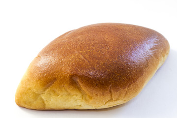 baked cake with jam