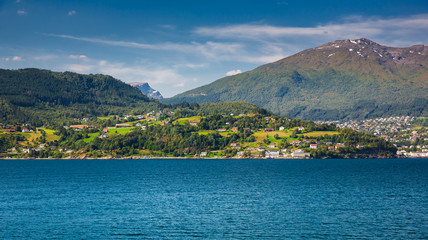Obraz premium Beautiful fjords of Norway