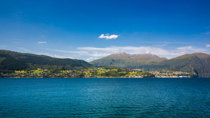 Obraz premium Beautiful fjords of Norway