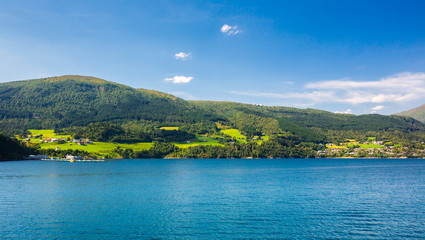 Obraz premium Beautiful fjords of Norway