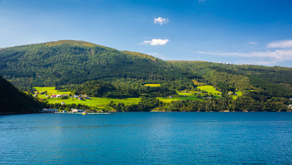 Beautiful fjords of Norway