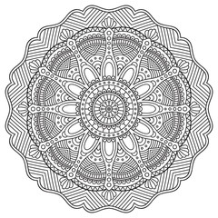 Mandala in ethnic style