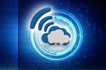 Obraz premium business cloud 