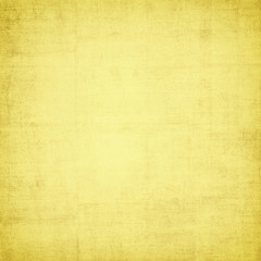 Old Yellow Canvas Texture Background