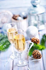 Two Champagne Glass