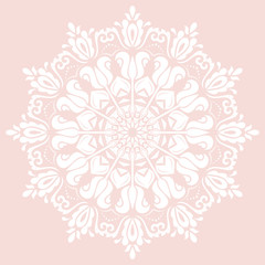 Damask Oriental Pattern