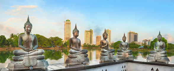 Seema Malaka temple. Panorama