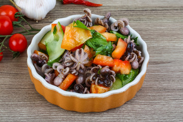 Octopus salad