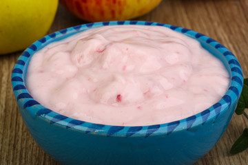 Srawberry yoghurt
