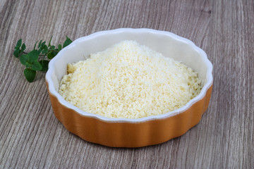 Shredded parmesan