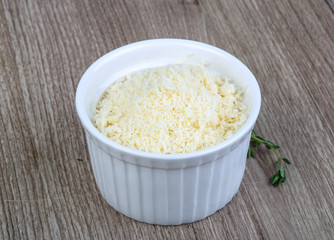 Shredded parmesan