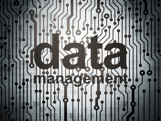 Science concept: circuit board with Geology