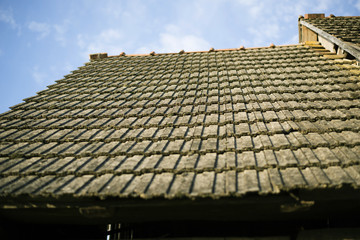Old roof in Skender brdo village