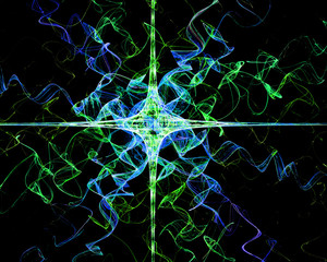 Fractal art background for creative design. Decoration for wallpaper desktop, poster, cover booklet. Abstract texture. Psychedelic. Print for clothes, t-shirt.