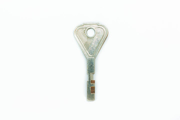 Key isolate on white background