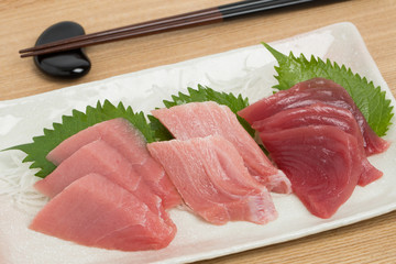 マグロの刺身