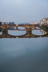 Florence bridge portrait