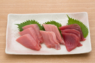 マグロの刺身