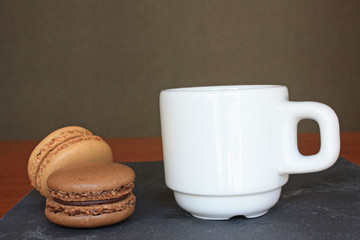 Expresso et macarons